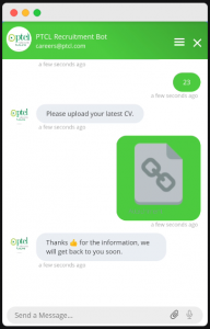 ptcl chatbot