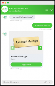 ptcl chatbot